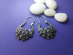 Ethnic Sterling silver earrings.. Ref. NHK